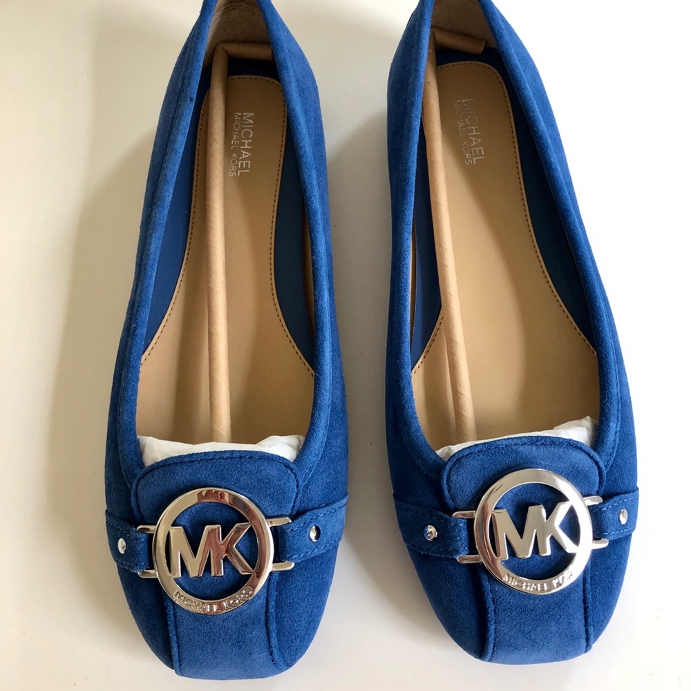 Michael Kors Designer Fulton Suede Moccasin Flats